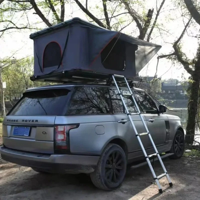 Hard Shell Roof Top Tent with Annex  Four Season Aluminium  Camping Rooftop Pop up Top Car Roof Tent,Customization
