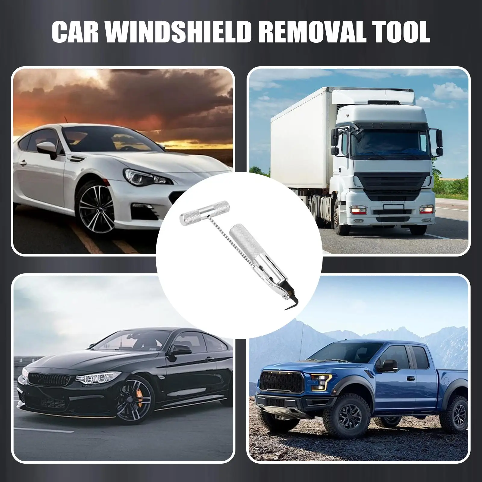 Windshield Replacement Tools Car Window Replacement Scraper Gear Windshield Repair Removal Tool For Sedan Automotive SUV Truck