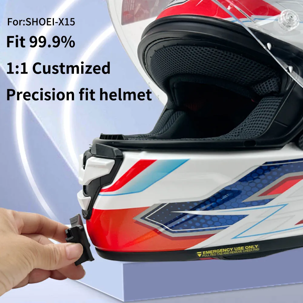 Per SHOEI X15 Premium casco moto personalizzato supporto mento in alluminio per fotocamera GoPro 11 Insta360 DJI per supporto per cellulare