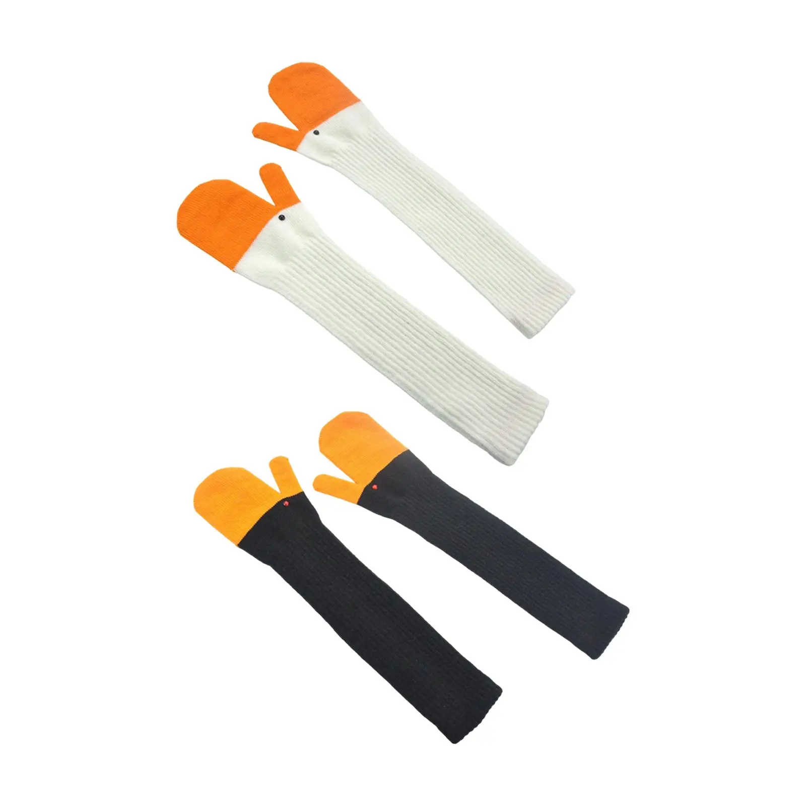 

Длинные перчатки, удобные легкие для мужчин и женщин, вязаные перчатки для косплея