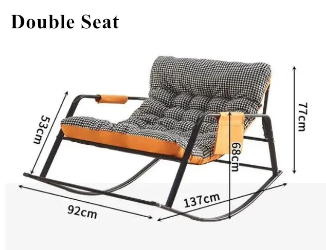 Double Lounge Living Room Chairs Rocking Recliner Meditation Nordic Salon Chair Sofa Luxury Puffs Grandes Outdoor Furniture