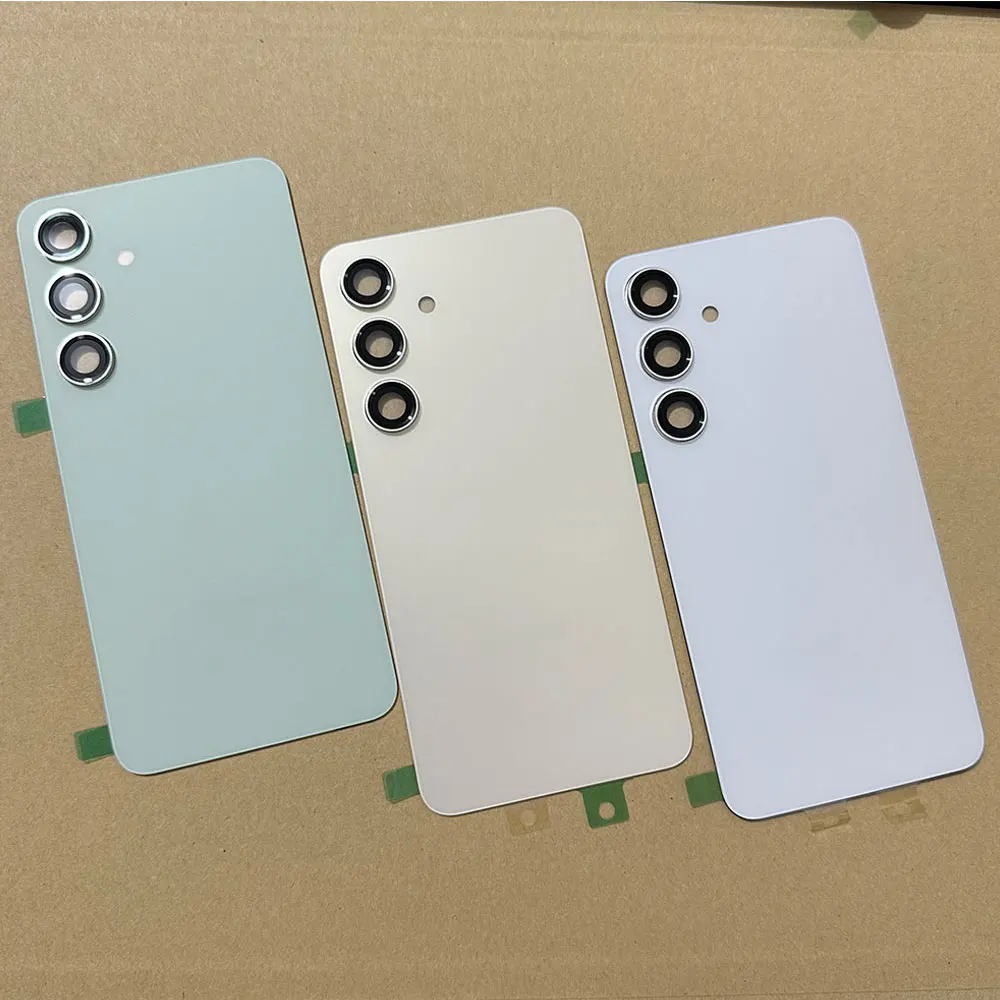 s24 Back cover with Camera lens For Samsung Galaxy S24 S926 S926B S24 Plus s24+ S926 S926B Rear Door Housing Panel Battery Cover image 4