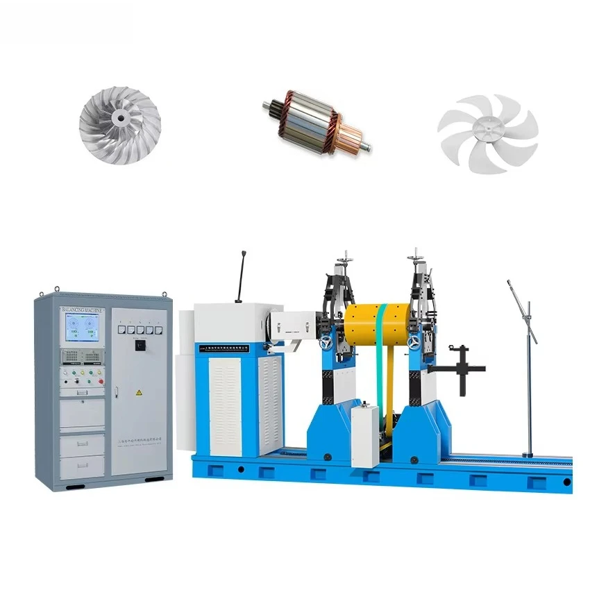 Dynamic Balancing MachineHigh Speed Armature Rotor Universal Joint Driven Balancing Machine