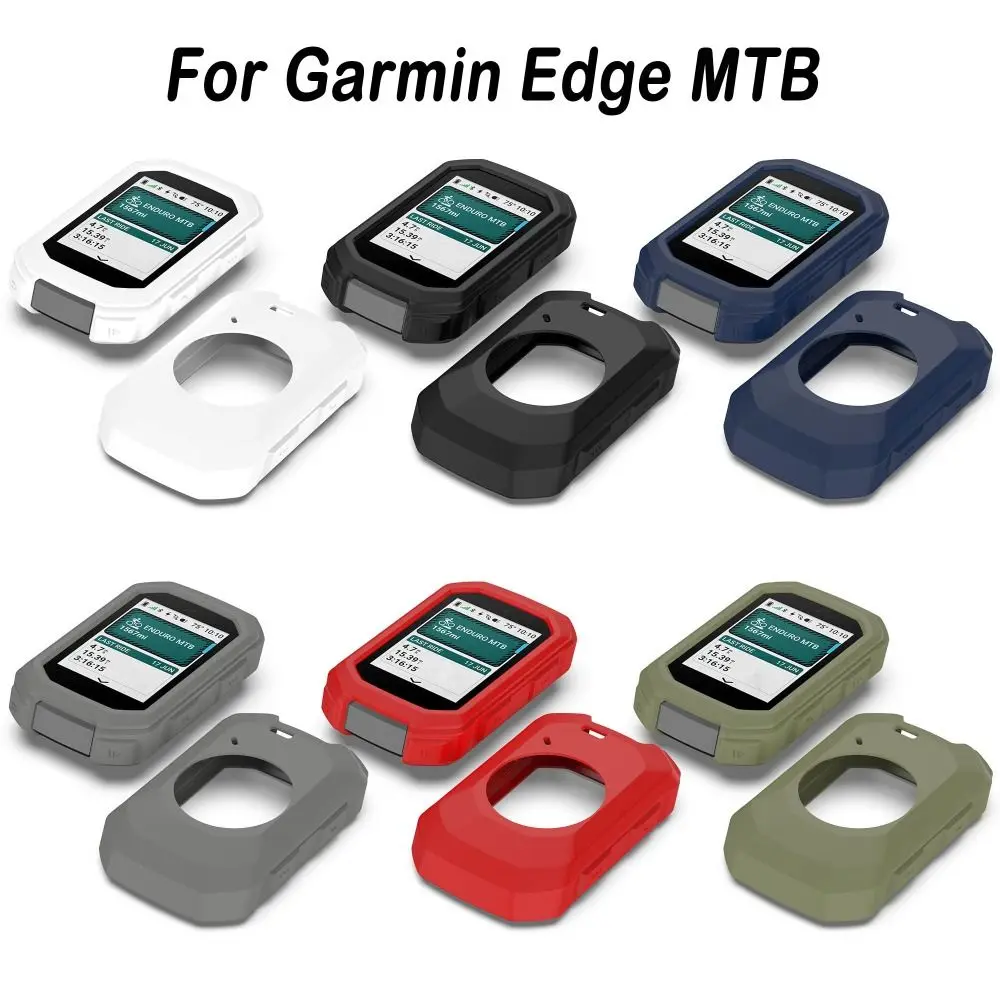 New Silicone Protective Case Shockproof Anti-collision Screen Protector Case Cover for Garmin Edge MTB Bicycle Accessories