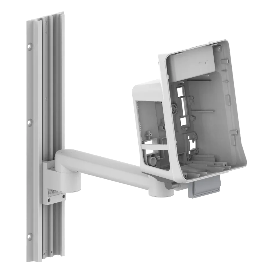 Best Seller Swivel Wall Mount Support Arm Hospital Use For Medical Patient Monitor Nihon Drager Mindray Edan Biolight