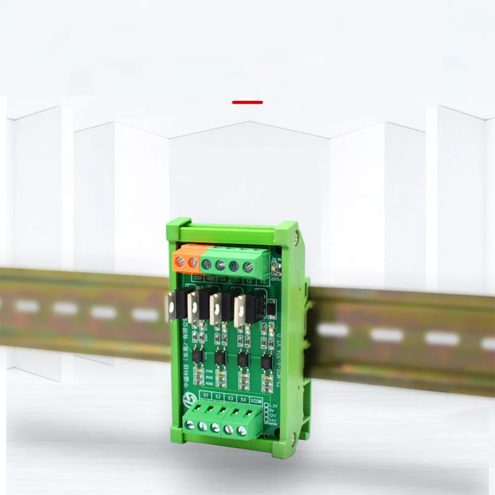 Transistor Solid State Relay Mos modul Output Optocoupler isolasi Plc Microcontroller Io Dc papan penguat sinyal