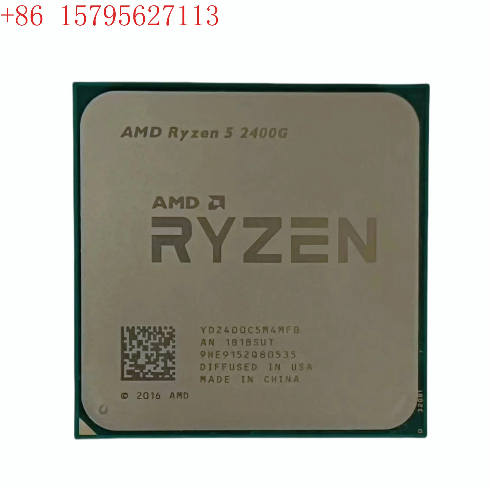 

CPU Ryzen AMD R5 2400G 4-core 8-thread processor