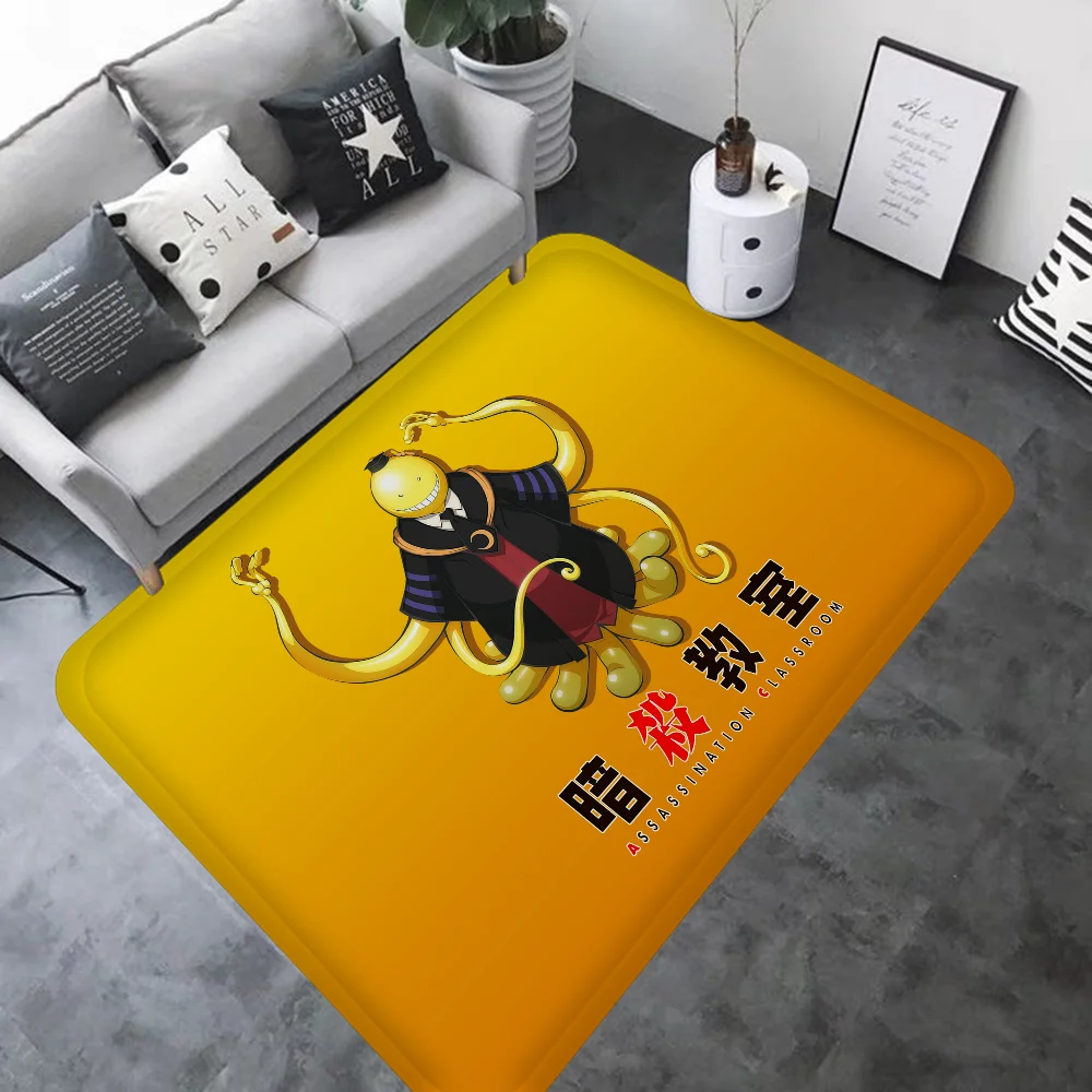 Assassination classroom Bathroom Mat Retro Multiple Choice Living Room Kitchen Rug Non-Slip Bedside Mats