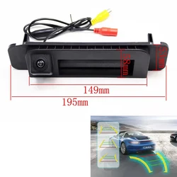 Trajectory Tracks Rear View Camera For Benz A Class C W205 CLA C200L C180L C260L W176 A180 A200 A260 GLK 300 X204 ML GLA GLC GLE