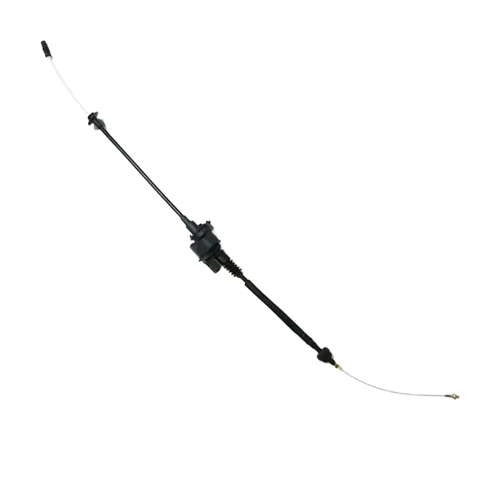 For Engine Repair Black Throttle Cable Gas Pedal Cable ABS Material Wear Resistant Replacement Part Black Finish