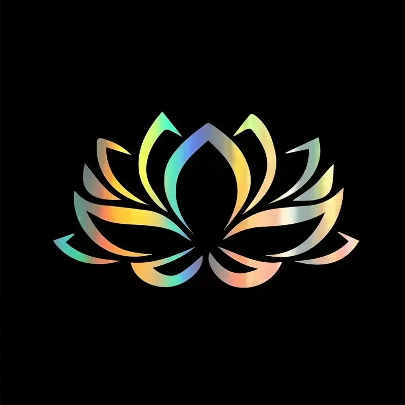 

Blessing lotus blooming Decals & Bumper creative&funny stickers for cartoon fans&lover,high quality for car trucks motorcycles