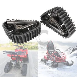 ATV Snow Track Go Kart Go Kart UTV Buggy Quad ruota posteriore pneumatico sabbia motoslitta Track Kit
