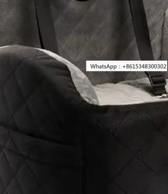 D-og C-ar S-eat 6 Removable Washable 2 Clip-on B-elt P-et B-ed