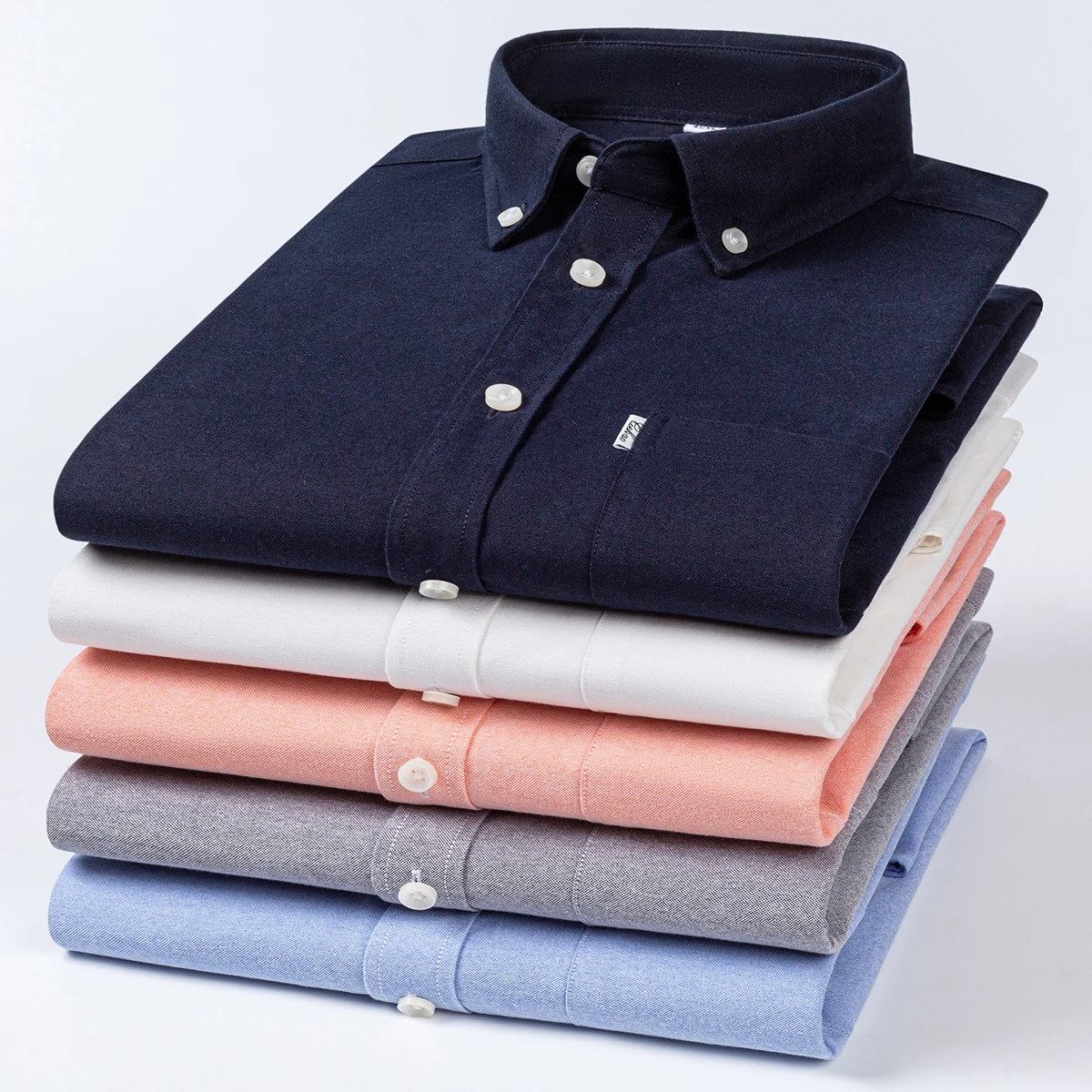 Camicie Casual da Uomo in Puro - Oxford Cotton Casual Shirt Business recensione e prezzo