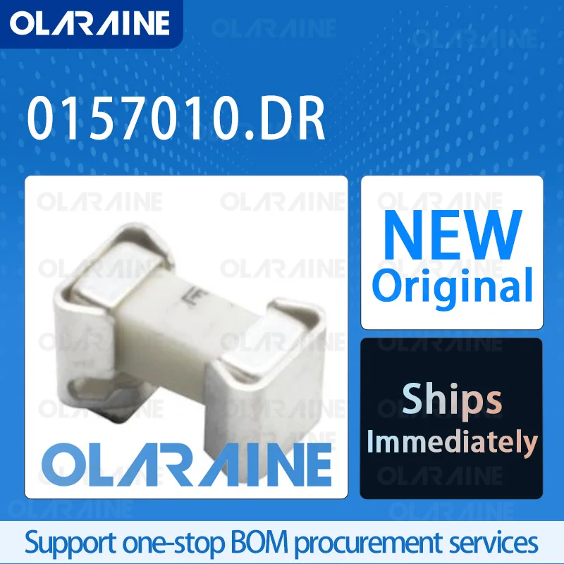 

1/5/10PCS 0157010.DR SMD,3.7x6.5mm Original IC chip Surface-mount fuses RoHS Voltage rating AC 125 VAC DC 125 VDC
