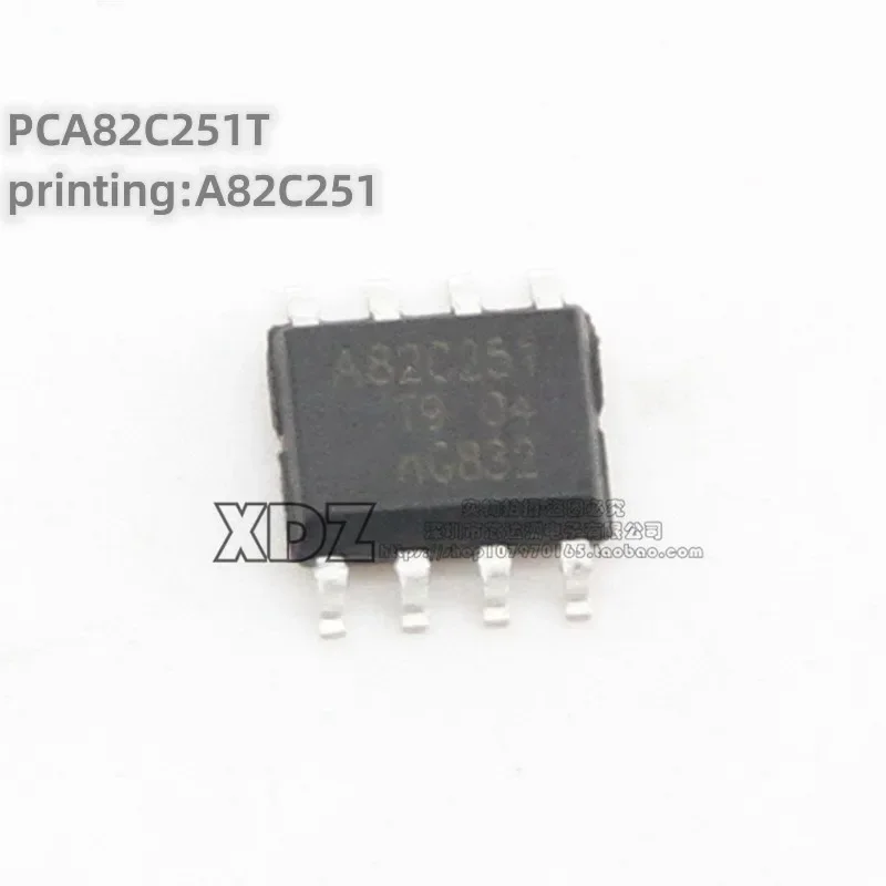 5pcs/lot PCA82C251T/YM PCA82C251T A82C251 SOP-8 package Original genuine CAN bus transceiver chip
