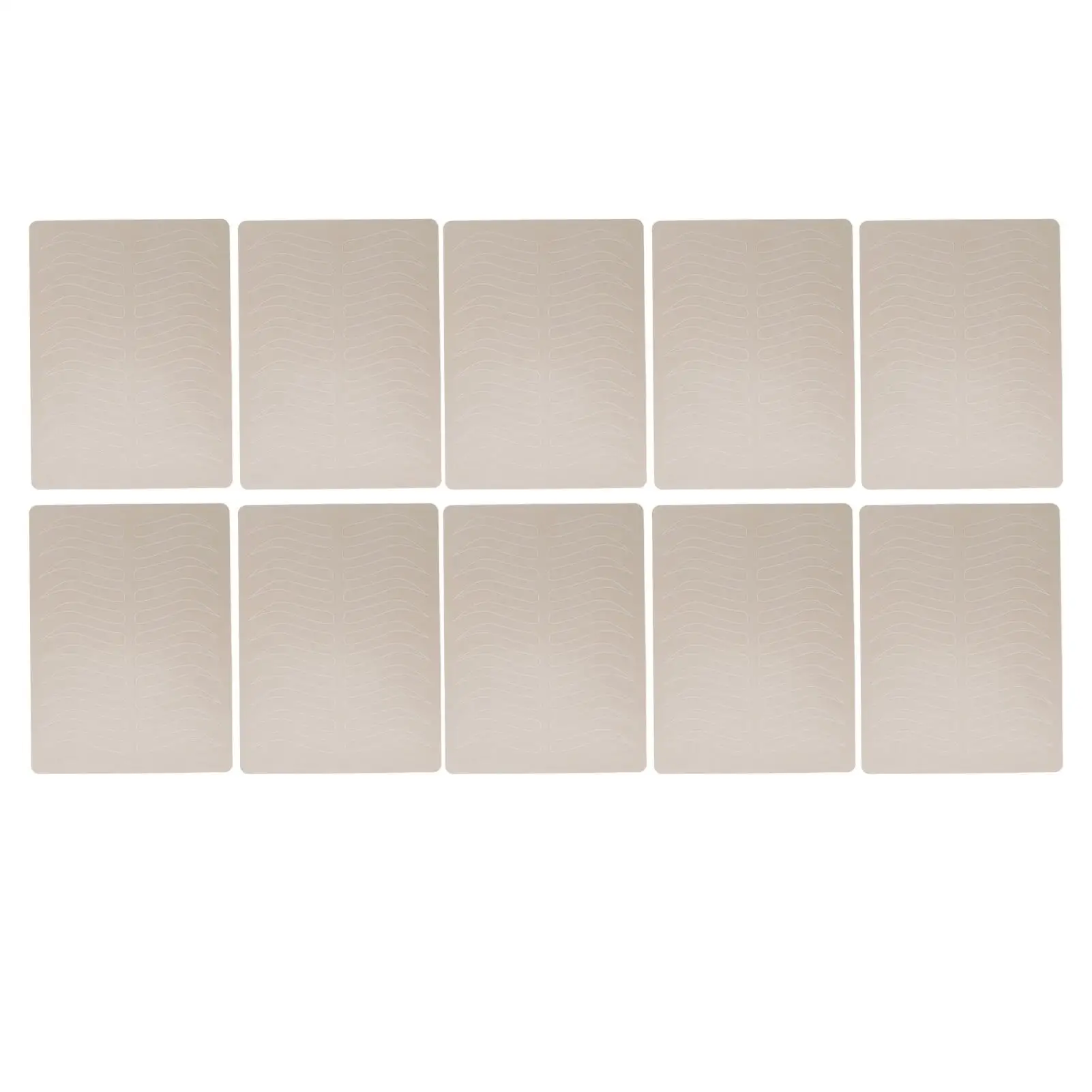 

for eyebrow Microblading Practice Skin Silicone Sheets for Beginners for eyebrow Tattoo Training Supplies