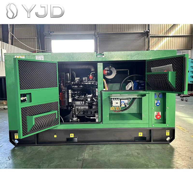 Super Silent Diesel Generator 20-50kW 50/60Hz 220V AC Single Phase 30-50kVA Water Cooling Diesel Genset with ATS