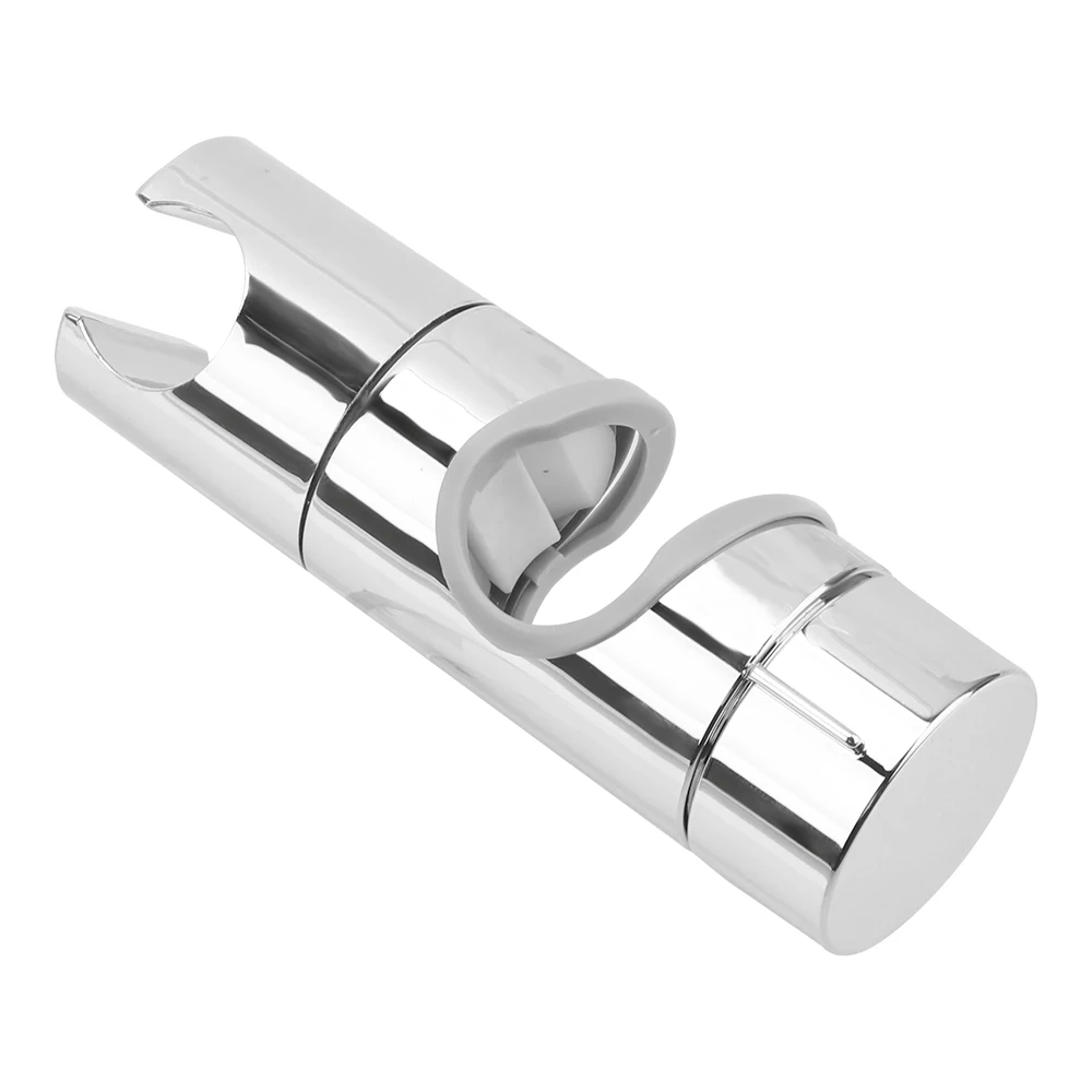 18-25mm Bathroom Accessories Adjustable Clamp Shower Slide Rail Bar Holder Shower Head Holder Bracket Universal Home Replacement