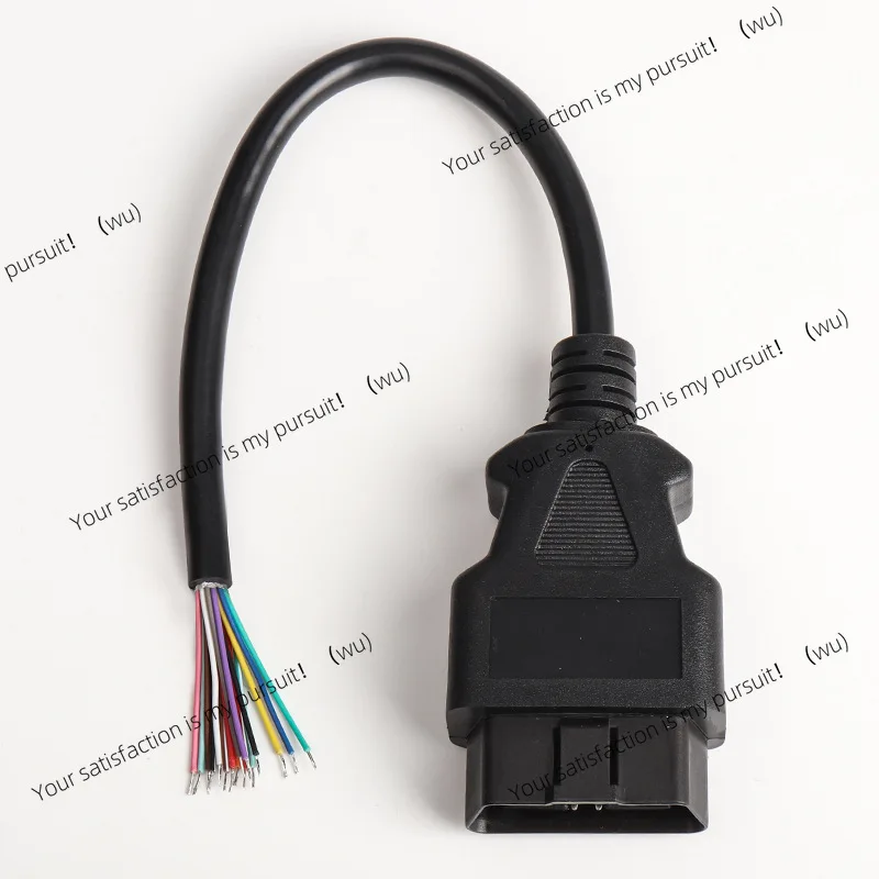 ZOCI-16Pin, Male Cable Open male OBD 2 Cable 30cm