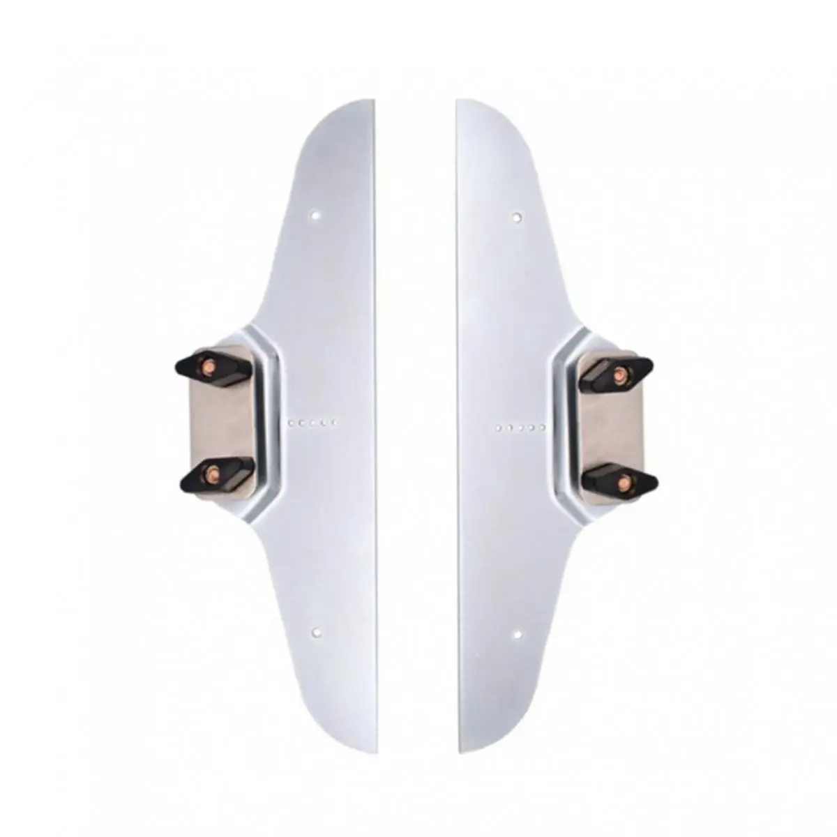 【TODAY-BUY】~@ 1 Pair Stainless Steel Stair Tread Template Tool for Precise Tile & Board Positioning