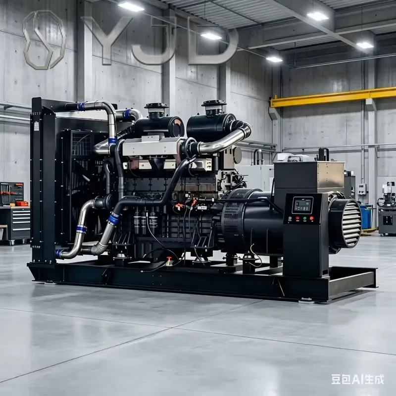 YJD Certified Commercial Heavy  Industrial Three-Phase Diesel Generator Silent Auto Start ATS Options 60 Hz AC Open 1800 RPM