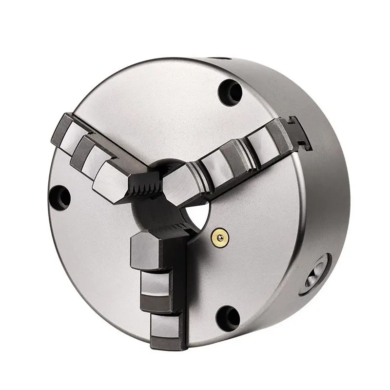 High Precision Self‑Centering 3‑Jaw Lathe Chuck ≤0.03Mm Accuracy Reversible Jaws For Metal Turning Machine Tool Accessory