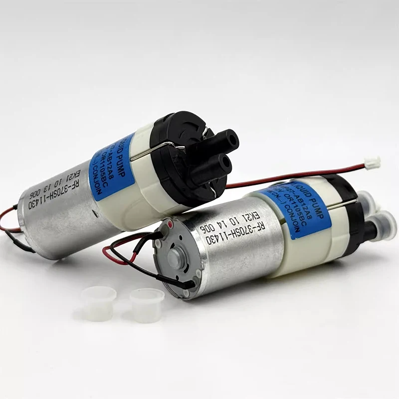 

CJWP27-AB12A8 Mini 370 Water Pump 0.8L/min 27mm Diaphragm DC 12V Micro Liquid Pump for DIY Dispenser Tea Table Pumping