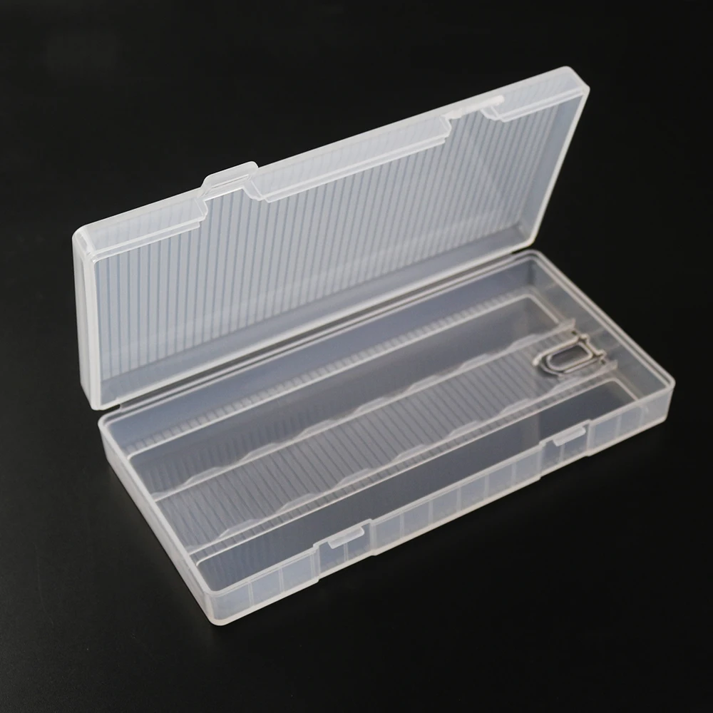 1/2/4/8/10 Slot Transparente Kunststoff Batterie Lagerung Box für AAA/AA/18650 harte Container Halter Fall Organizer Box Zubehör – Detail 7