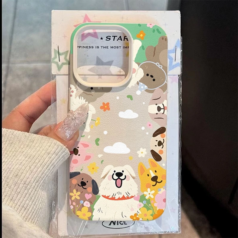Cute Puppy Full-Body Shockproof Phone Case For Samsung Galaxy S25 S24 Ultra 5G S23 FE S22 S21 Plus A26 A25 A24 A36 A56 A16 Cover - view 6