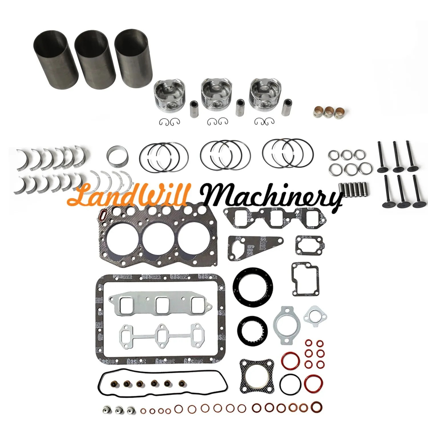 3TNE66 Overhaul Rebuild Kit Fits For Yanmar Engine