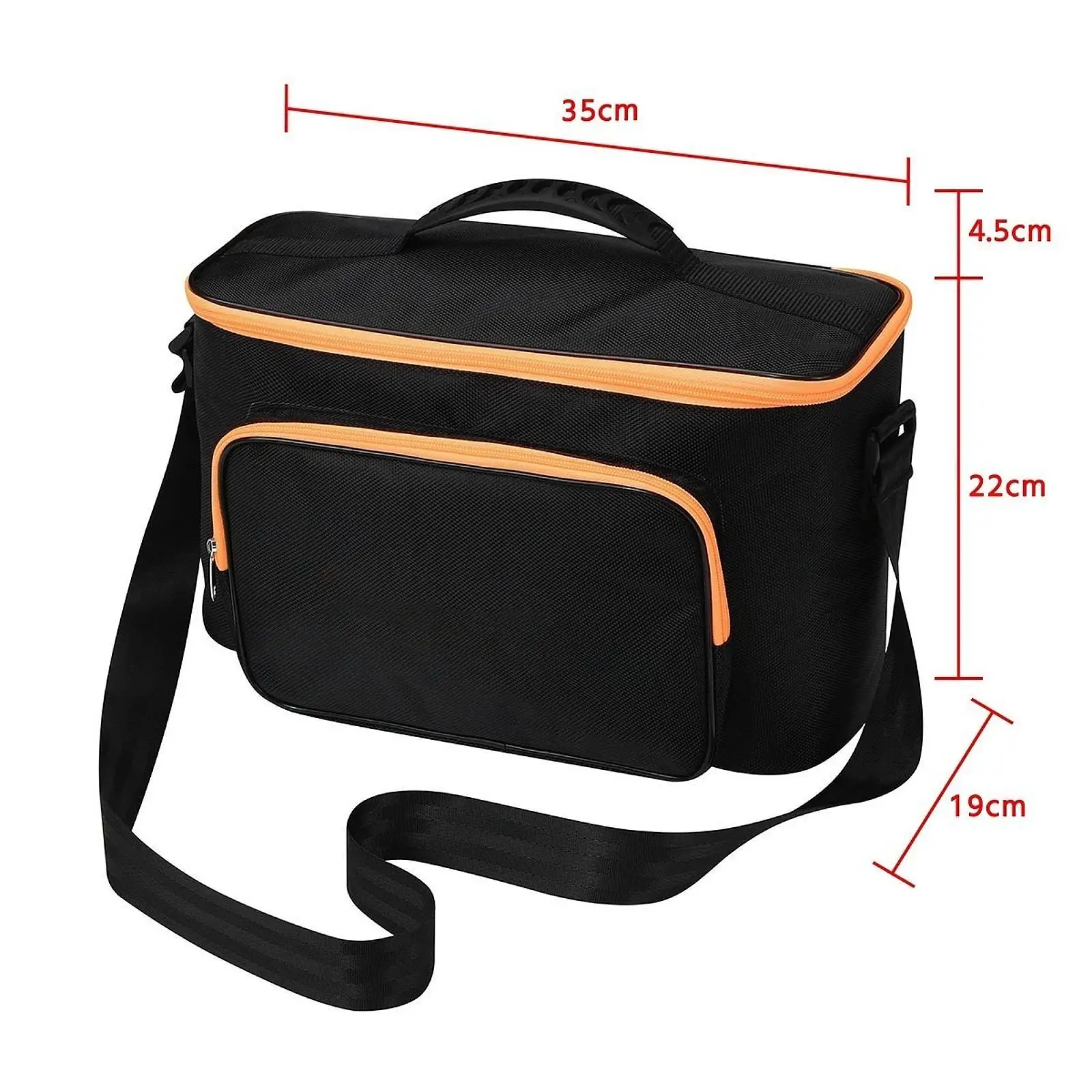 حقيبة تخزين مكبر الصوت مقاومة للماء ومضادة للصدمات وحقيبة مكبر الصوت وملحقات الميكروفونات وغطاء للتخزين