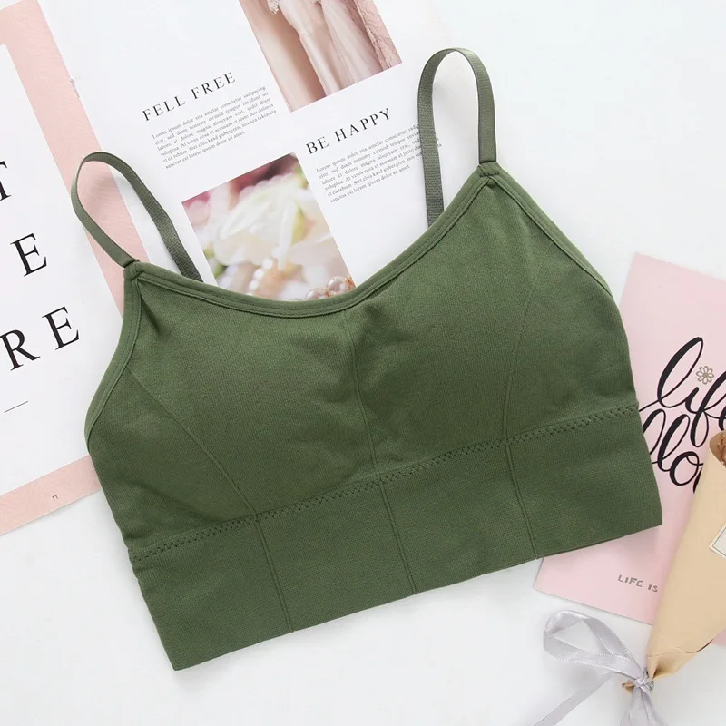 Sl Wrap Chest Beau Ba Strap Girl Intimo Sport Fitn Yoga Gilet Faionable Summer Trendy Innerwear