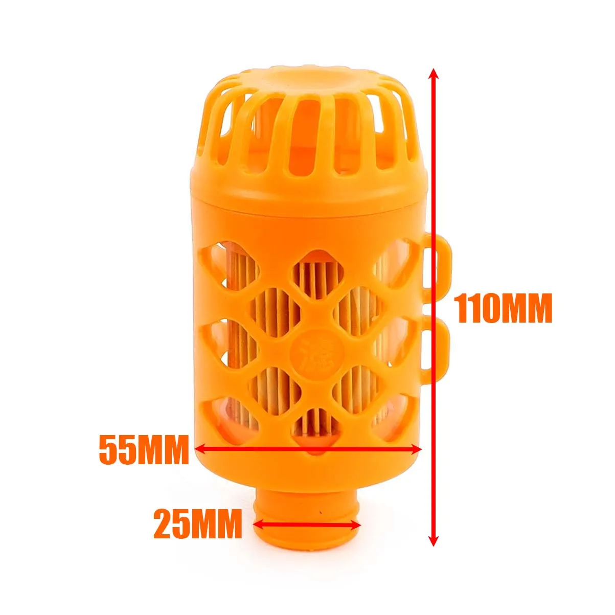 25mm Air Diesel Parking Heater Intake Filter Silencer ABS Fit For Car Truck VAN Camper Blue / Orange