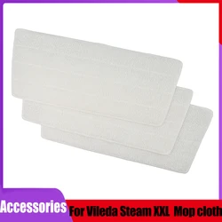 Replacement Parts Mop Pad Compatible for Vileda Steam XXL Steam Mop Accessories Washable Mop Cloth Pads parts