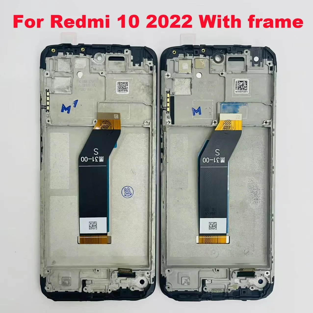 

6,5 "высокая яркость для Xiaomi Redmi 10, экран 21121119SG для Redmi 10 2022, сенсорный ЖК-дисплей для Redmi 10 Prime, сборочная рамка