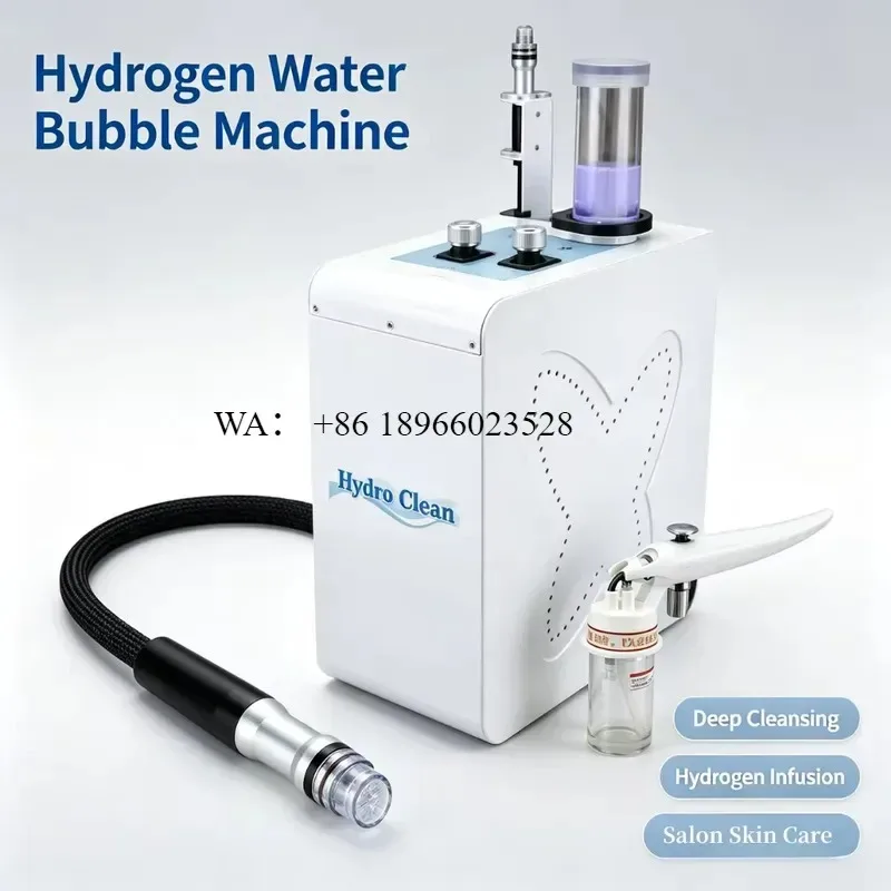 WMWMNU 2 in 1 Hydrogen Water Small Bubble Deep Cleaning Pore Minimizer Aqua Peeling Water Oxygen Spray Beauty