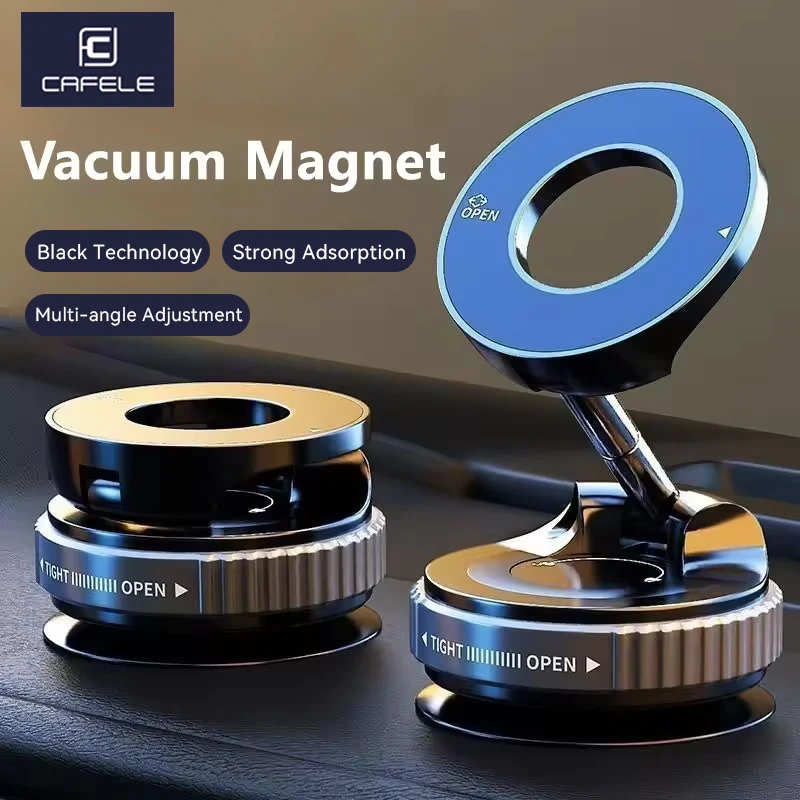 

CAFELE магнитный автомобильный держатель для телефона с вакуумной присоской 360° Вращающийся складной для iPhone 12-16 серии, автомобильный/тренажерный зал/держатель телефона для вождения
