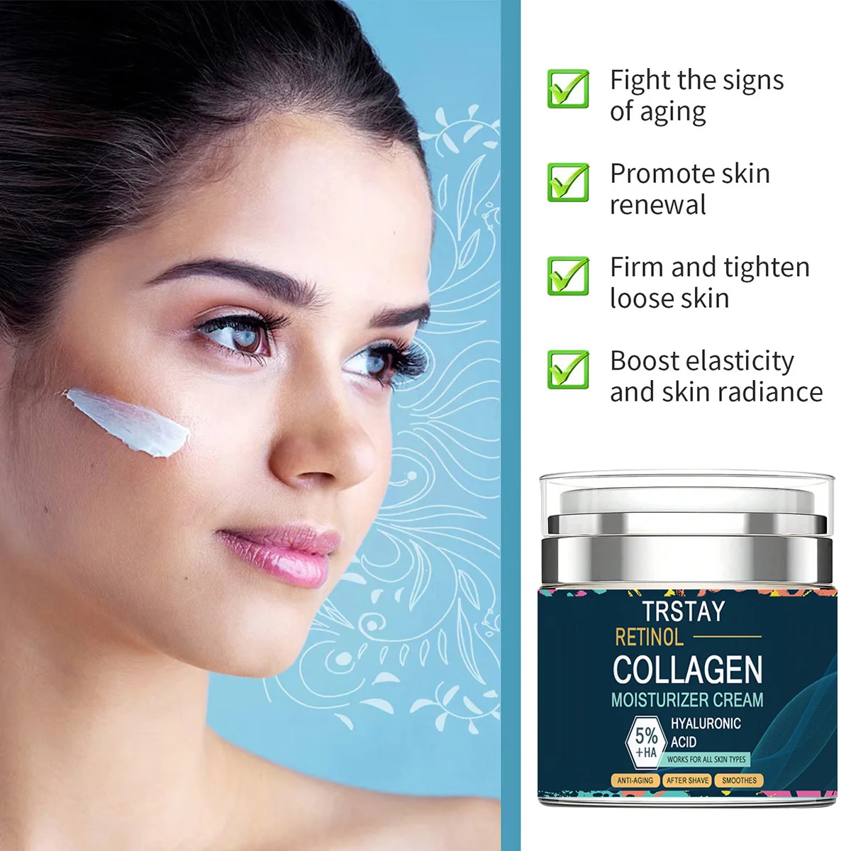 

Мгновенное восстановление ретинола, подтягивающее средство, средство для удаления морщин, крем для лица для мужчин, увлажняющее средство, кожа