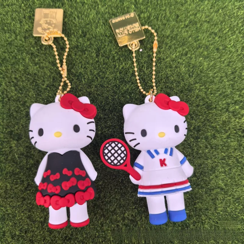 

Слепой бокс универсальный длинноногий кот черный кот золотая бусина цепочка подвеска для сумки кукла высота 6.5 см 8 яиц