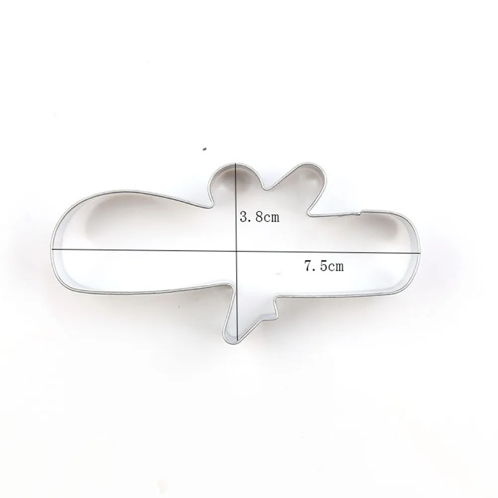 4Pcs Biscuit Cutters Stainless Steel Graduation Gown Certificate Hat Cookie Mold Non-Stick Eco-Friendly Baking Tools for Cake