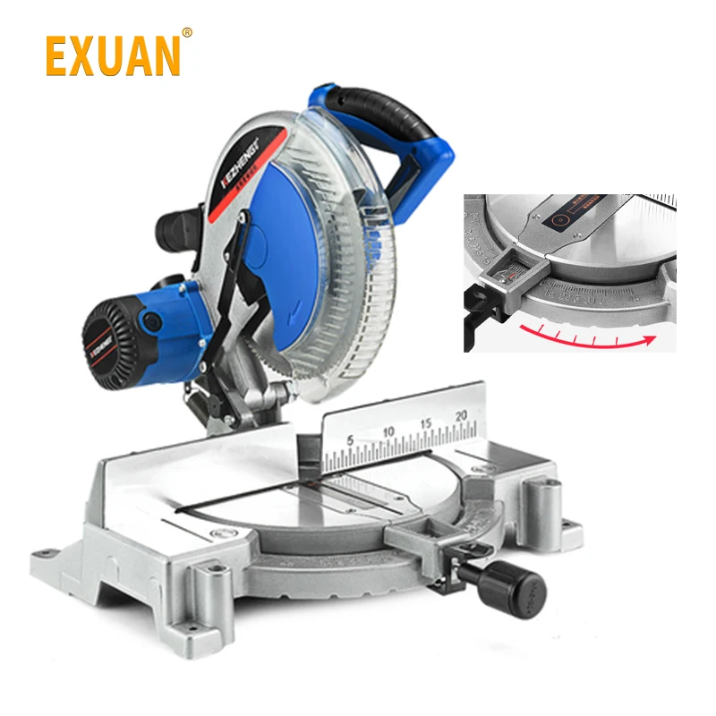 45 Degree Aluminum Profile Cutting Machine 10 Inches Miter Saw High Precision Wood Aluminum Alloy Aluminum Sawing Machine