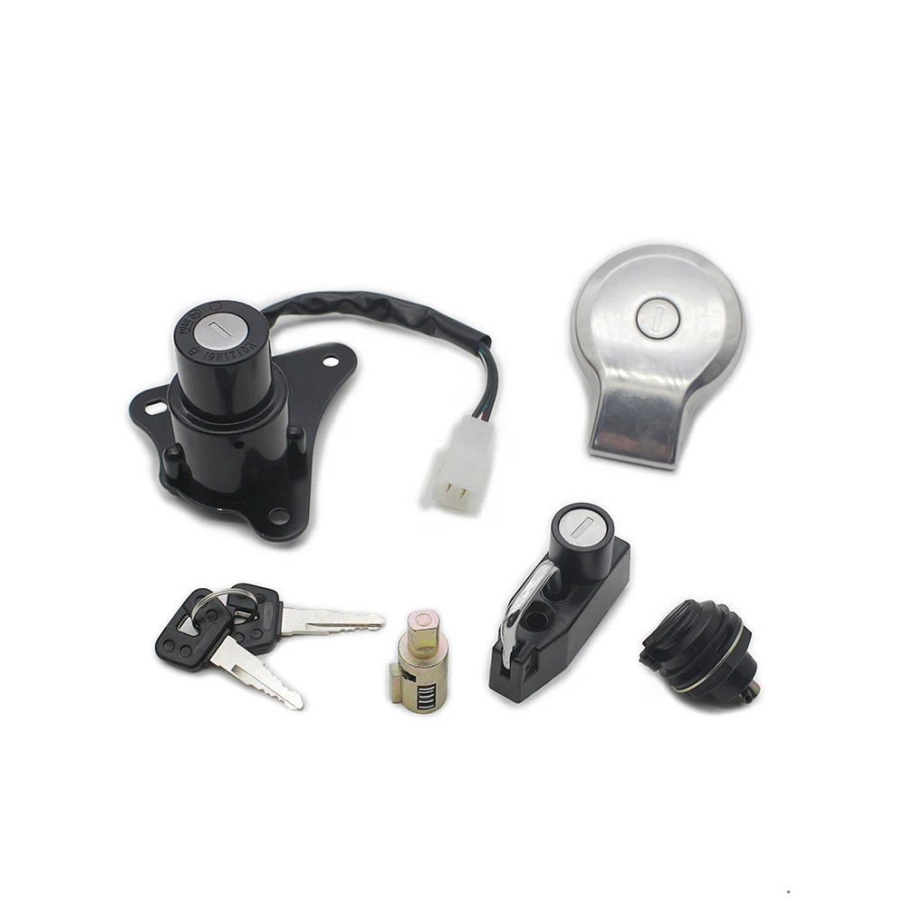 For Yamaha XV125 Virago 125 1997 1998-2000 XV250 Virago 250 1988 1989-2013 Ignition Switch Seat Lock Fuel Tank Caps With Keys
