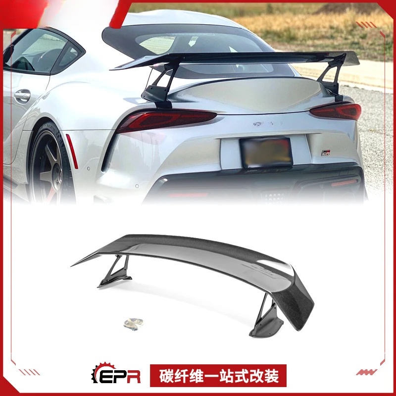 

Для Toyota Supra A90 большой вихревой задний спойлер GT из углеродного волокна