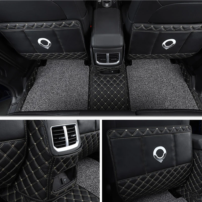 Rear Seat Anti Kick Pad Rear Seat Back Armrest Box Protective Pad Car Accessorie For GWM POER Great Wall Power Pao 2019-2023