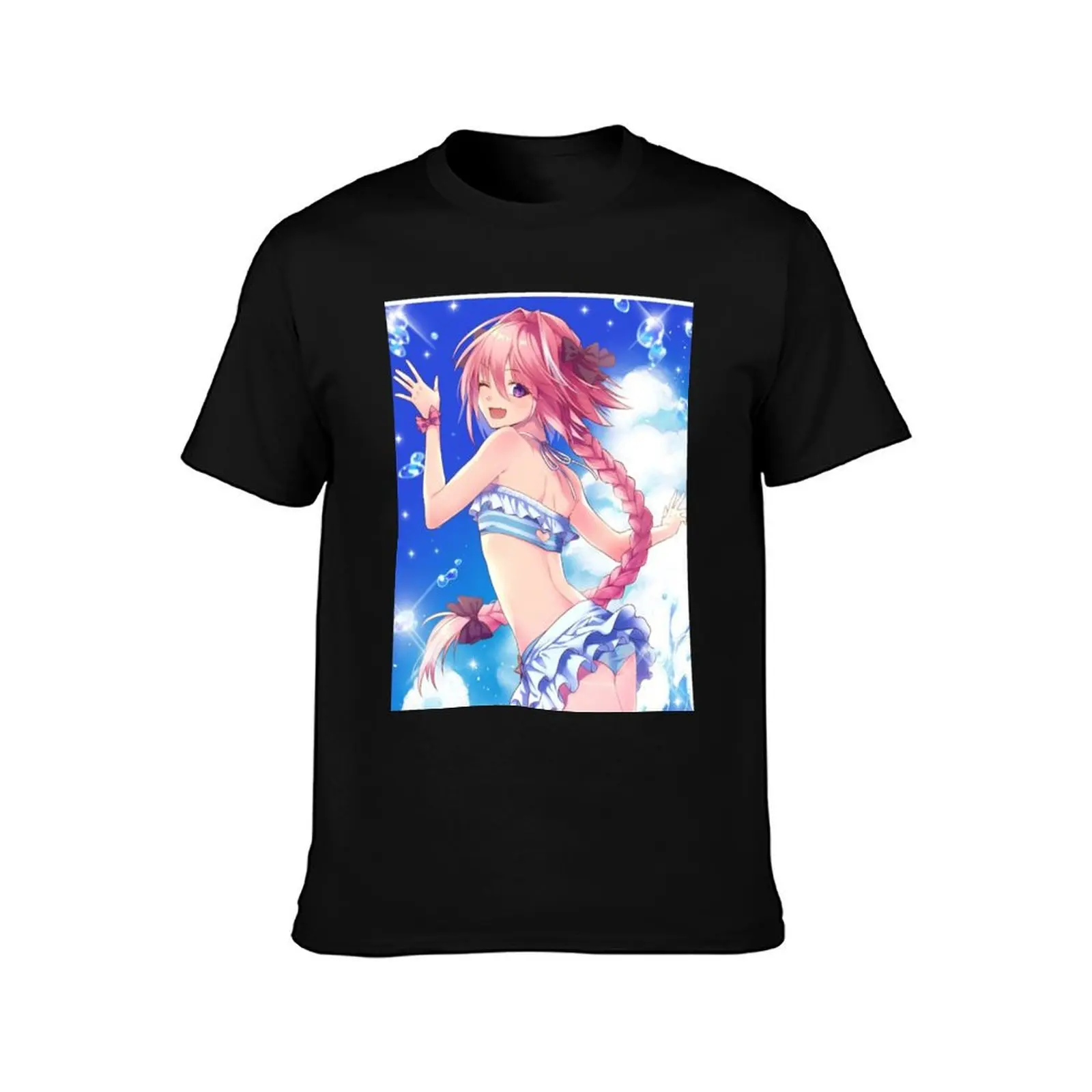 Astolfo Graphic T-Shirt Minimalist Casual Short Sleeve Top T-Shirt