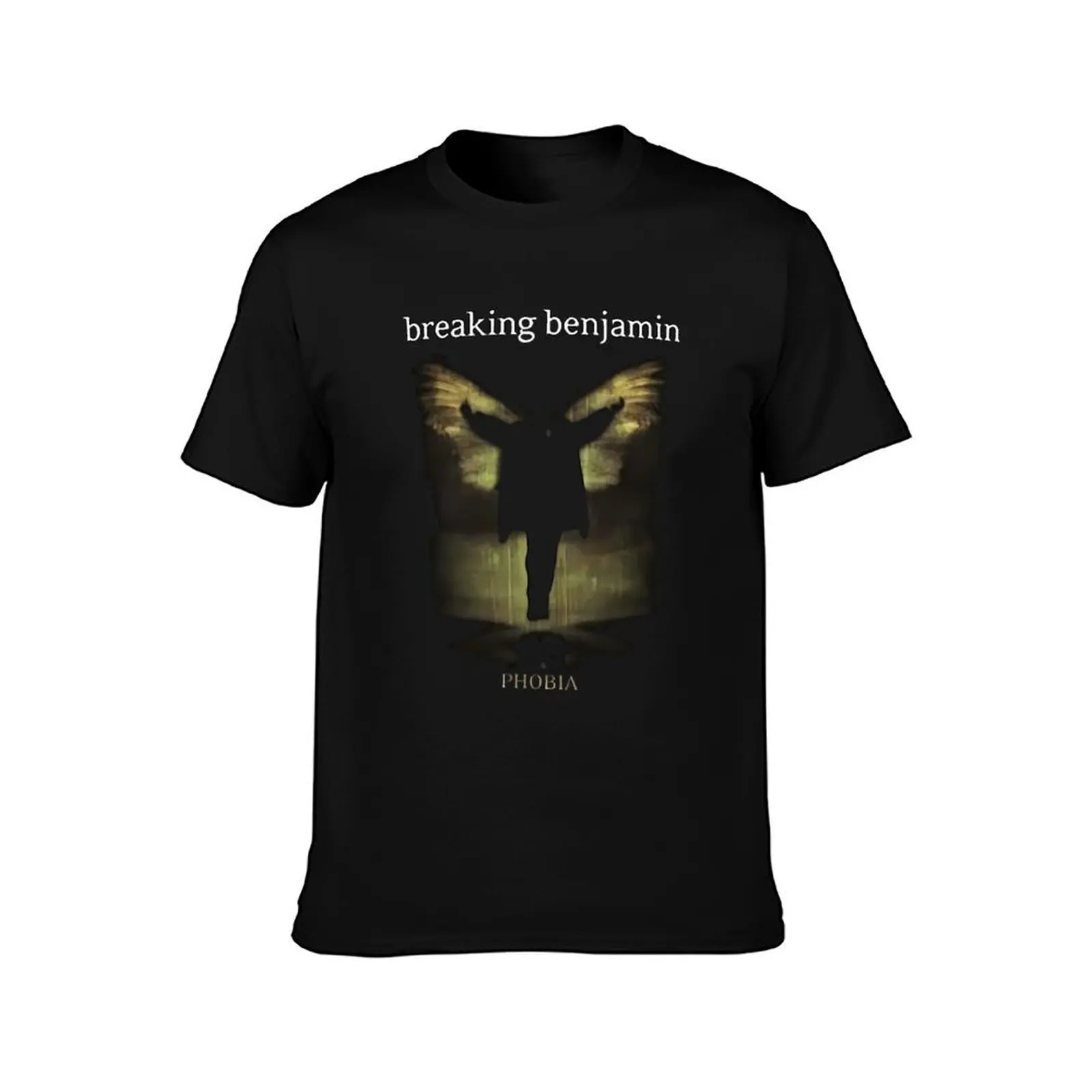 The Phobia Album Breaking-Benjamin Band T-Shirt t shirt man casual T-Shirt