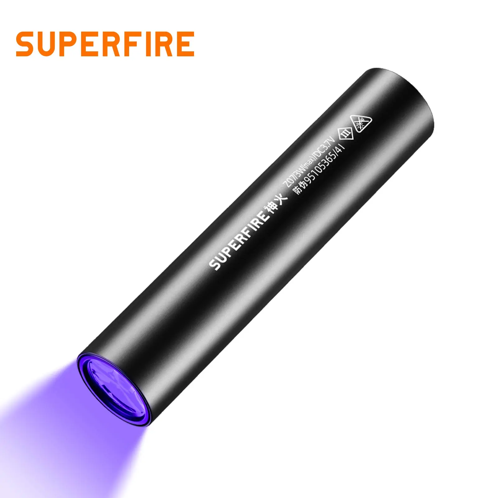 Latest style SUPERFIRE Z07 Mini Ultraviolet Torch Portable UV Flashlight 395nm Violet Light For Pet Urine Scorpion Detector Lamp