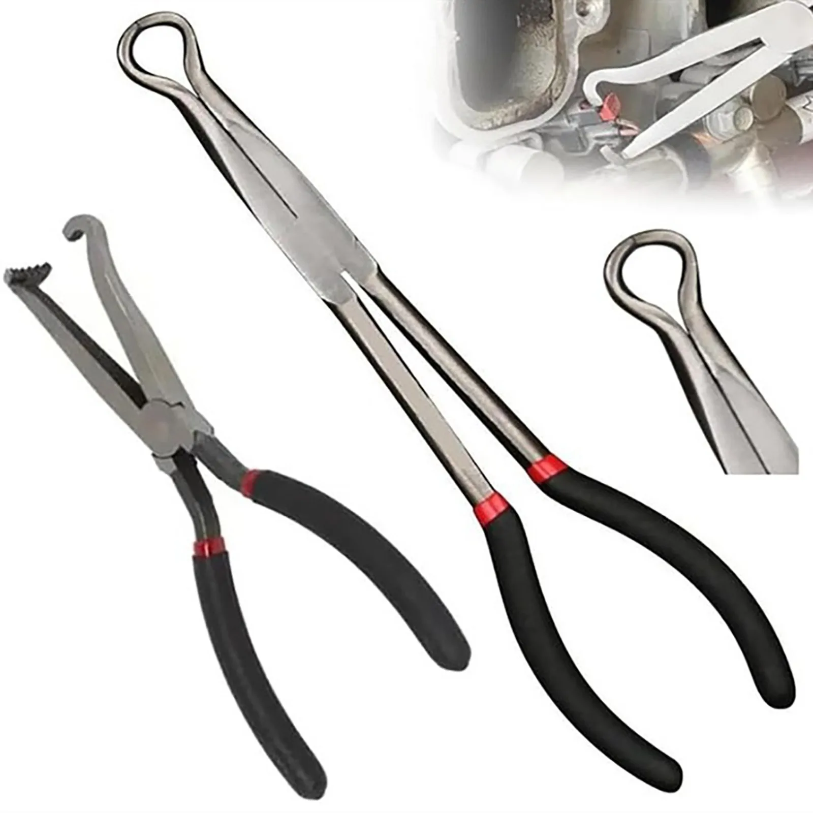 Car Ignition Spark Plug Wire Removal Pliers Clamp Automotive Repair Hand Tool Spark Plug Pliers Car Repair Tool Removal Tool