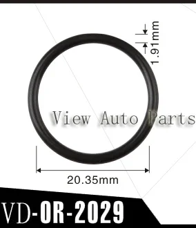 100 pz Iniettore FKM O'Rings ORings O-Rings O-Ring Kit di servizio di riparazione iniettori di carburante di alta qualità VD-OR-2029